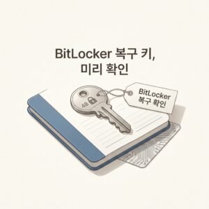 ai thumbnail minimal BitLocker 복구 키 미리 확인 1788176834
