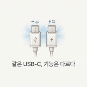 ai thumbnail minimal 같은 USB C 기능은 다르다 1788176909