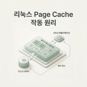 ai thumbnail minimal 리눅스 Page Cache 작동 원리 1785817328