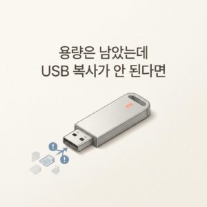 ai thumbnail minimal 용량은 남았는데 USB 복사가 안 된다면 1786546774