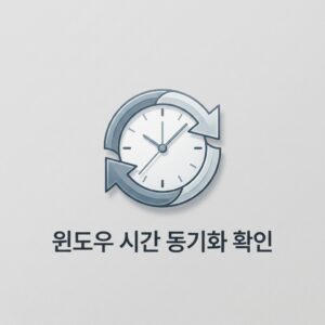 ai thumbnail minimal 윈도우 시간 동기화 확인 1786549204