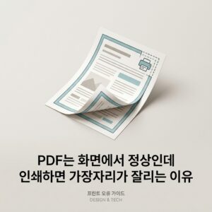 ai thumbnail minimal PDF는 화면에서 정상인데 인쇄하면 가장자리가 잘리는 이유 1791803460